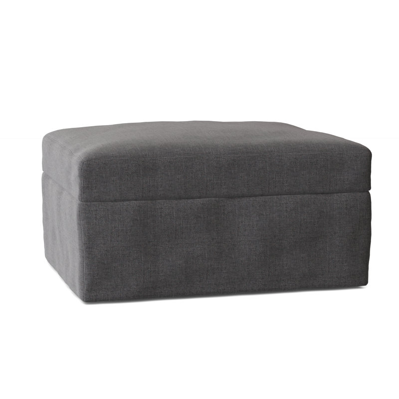 Repose-pieds Hartig, Tissage uni ardoise coulée Sunbrella®