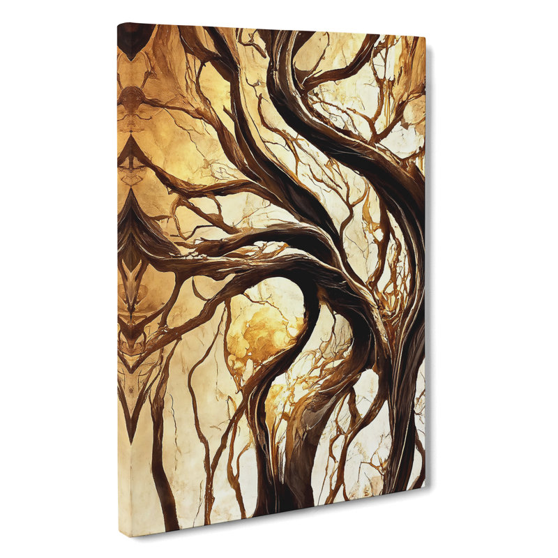 Autumn Tree No.3 - Wrapped Canvas, 60cm H x 40cm W