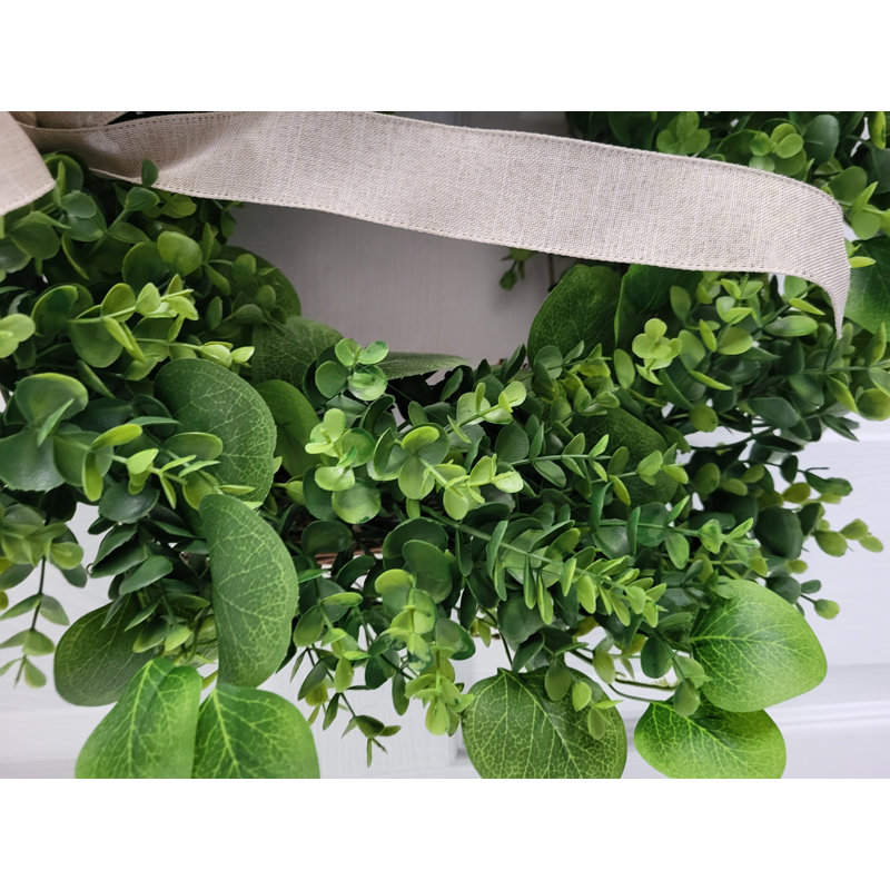 Boxwood And Eucalyptus Wreath