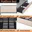 Modern Heavy Duty Upholstered Storage Bed with All-Metal Support and 4 Storage Drawers-147478704