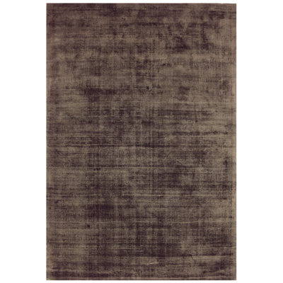 Doris Plain Silky Chocolate Rug