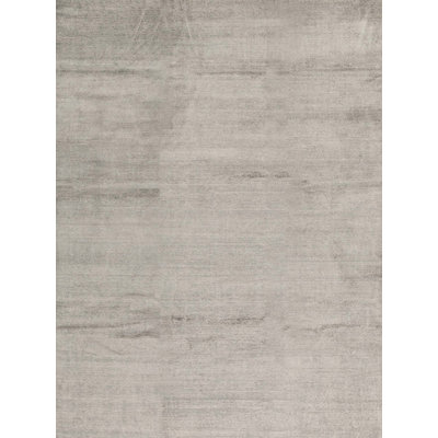 One-of-a-Kind Himalayan Hand-Knotted High-Quality Gray/Green Area Rug