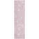 Machine Washable Indoor/Outdoor Christmas Tree Xhevrie Pink Rug