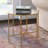 Oxendine Glass Top End Table-783659842