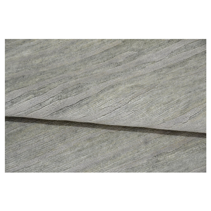 Area Rug in Gray, Rectangle 10' x 14'