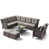 Brown Frame/Grey Cushion selected
