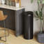 Stainless Steel, Plastic Kitchen Trash Can
