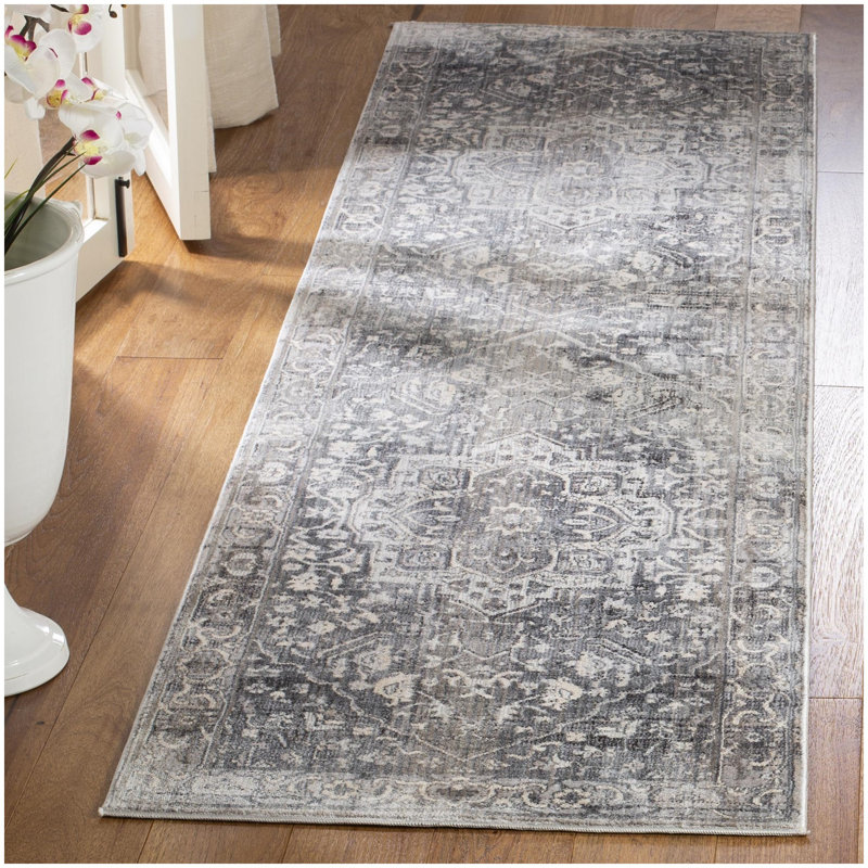 Tapis oriental gris Berkeley Heights, Rectangle 6 pi x 9 pi