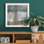 Joy and Peace Pine Wreath - cadre photo, art textuel sur toile-1888860602-1888860712