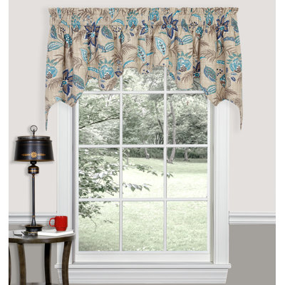 Tradewinds Tropical Cotton Floral Empress Swag