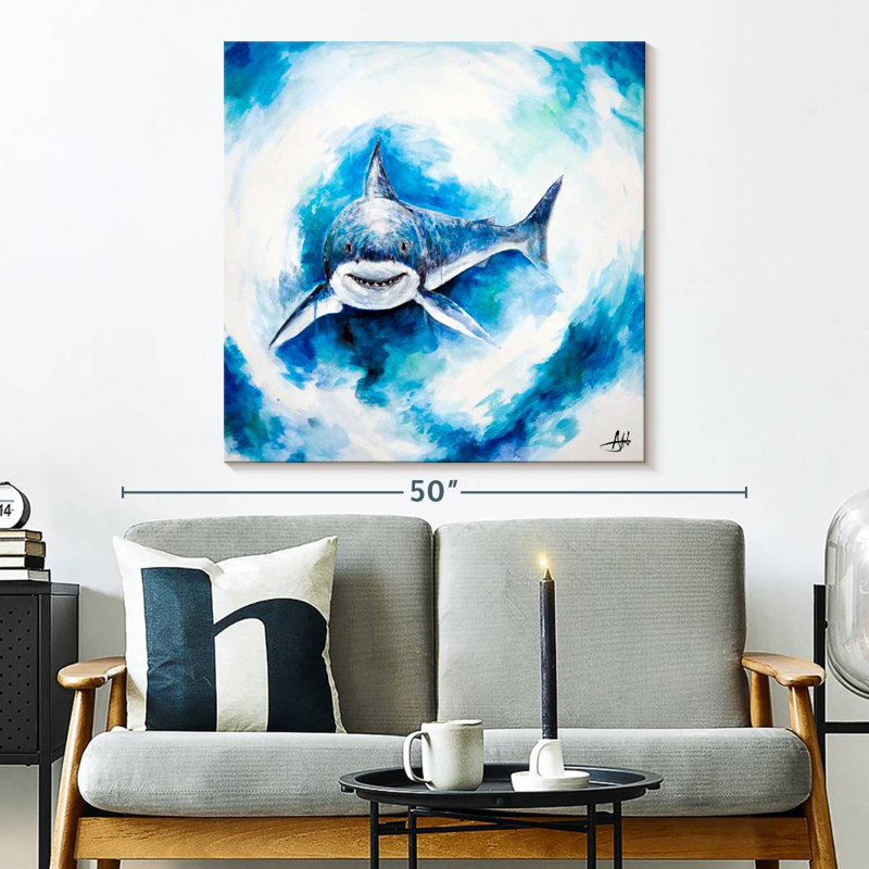 Brampt Signal Shark, 33" H x 33" W