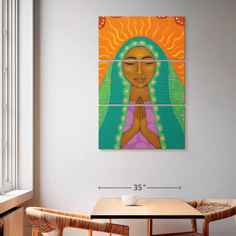 Adella Virgin De Guadalupe, 65" H x 42" W