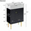 Meuble-lavabo simple 21,6 po, armoire combinée, meuble de rangement pour salle de bain, lavabo simple en céramique-1210597937