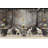 Forest Wallpaper Stream Trees Wall Mural-939830824-939830836