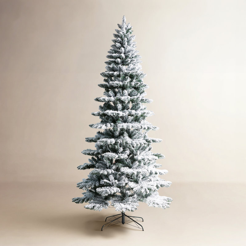 Arbre de Noël artificiel épinette avec lumières, 9 pi