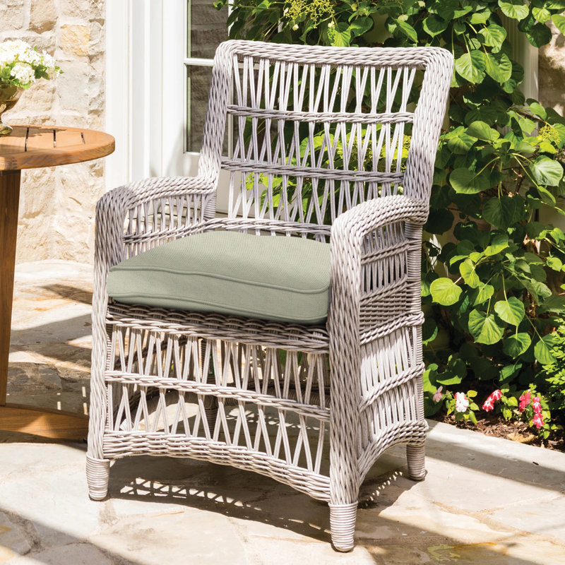 Mackinac Outdoor Dining Armchair, Visions Cobalt