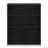 Pasir 3-Tier Display Bookcase Black Oak Open Shelf Living Room Storage Modern-972895903