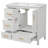 Soft-close Bathroom Vanity Mdf Timeless White Design
