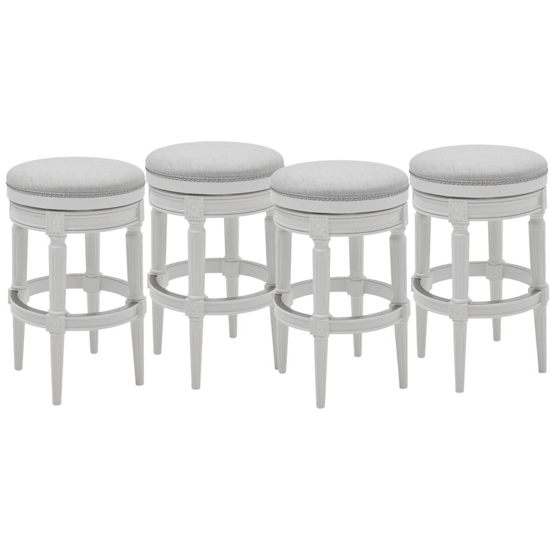 Tabouret de bar et de comptoir Mehar, Albâtre, 4, Tabouret de bar (siège d'une hauteur de 31 po)