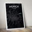 Munich City Map - No Frame Print-1929498002-1929498024