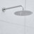 Bathroom Matte Black Shower - 10-Inch System With Slide Bar Faucets And 5-Spray Handheld Complete Wall Mounted Faucet