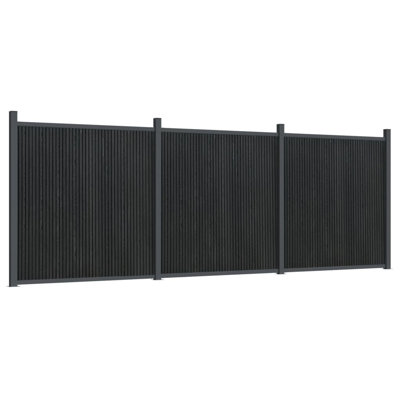 Fence Panel Grey WPC