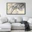 Magnolias jaune gris - Peinture-387650510-387650509