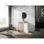 Armoire de salle de bain autoportante 36 po avec lavabo et rangement en céramique, porte à fermeture en douceur, armoires de rangement en contreplaqué de 36 po, style contemporain à fermeture