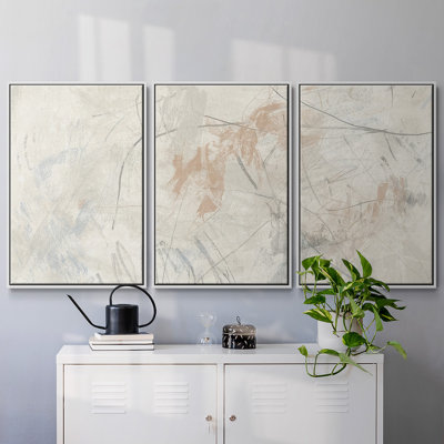 Terre Cotta Trace II - Toile encadrée multi-pièces