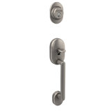 Remsen Exterior Single Cylinder Handleset, Exterior Side Only (Interior Portion Sold Separately)