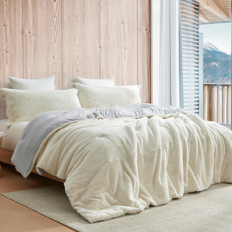 Ensemble d'édredon en polyester, Édredon pour très grand lit + 2 très grandes ta