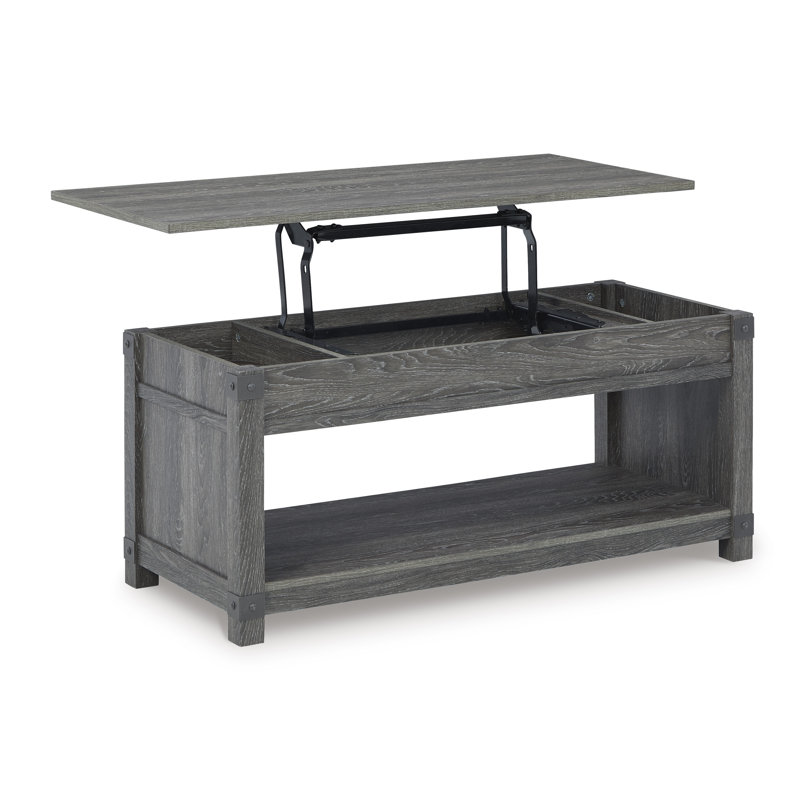 Table basse à plateau relevable Freedan