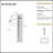 Bothwa Home CUPC Certified 6" Lark Single Handle Bathroom Sink Faucet (Brushed Nickel Finish)-119318030