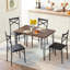 TC Dining Set with 4 Chairs