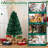 Artificial Xmas Tree With 270 Branch Tips 509 Warm White Led Lights-159175517