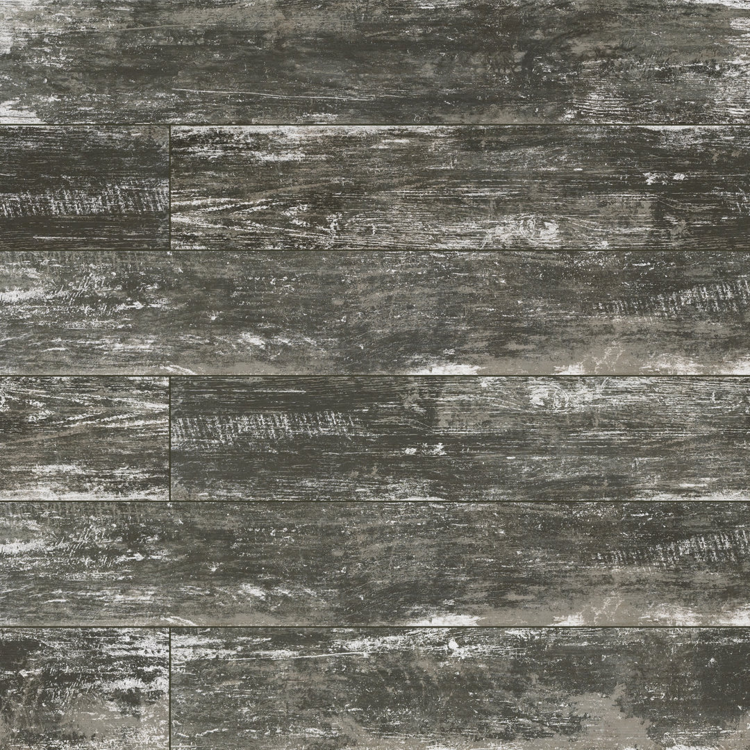 Vintage Wood Look 8" x 36" Porcelain Floor and Wall Tile MSI 