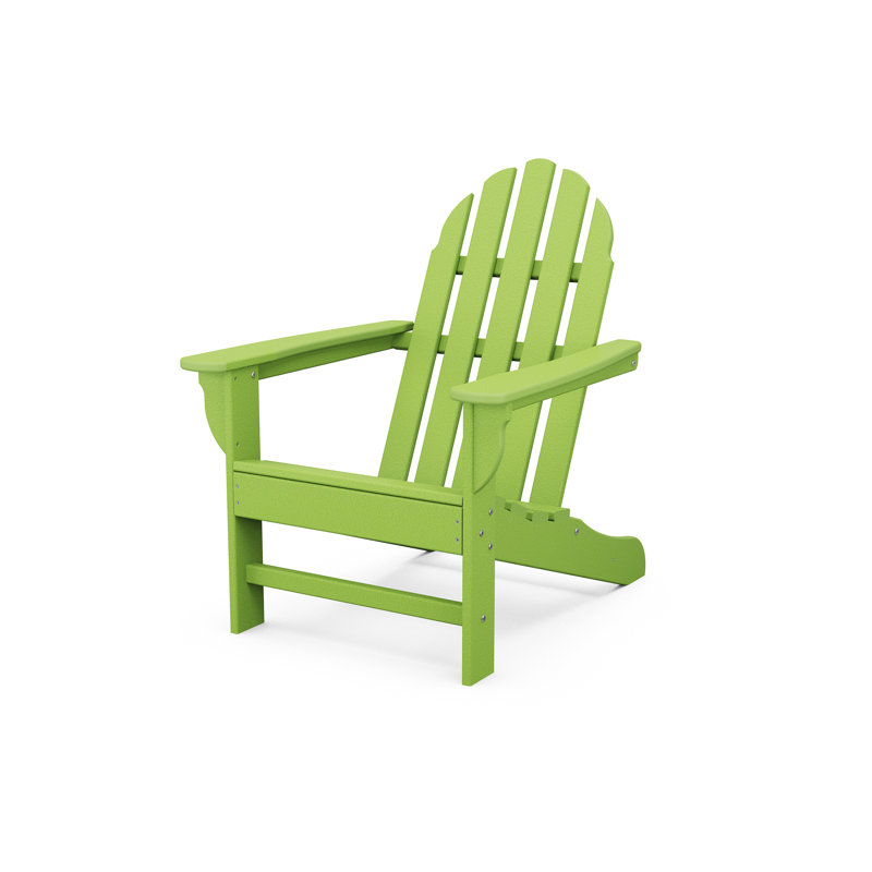 Chaise Adirondack POLYWOOD x Sol 72 Jamarion, Limette
