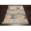 Tapis oriental de style oriental en jute tissé à la main gris, gris anthracite 5 po x 6 po x 3 po