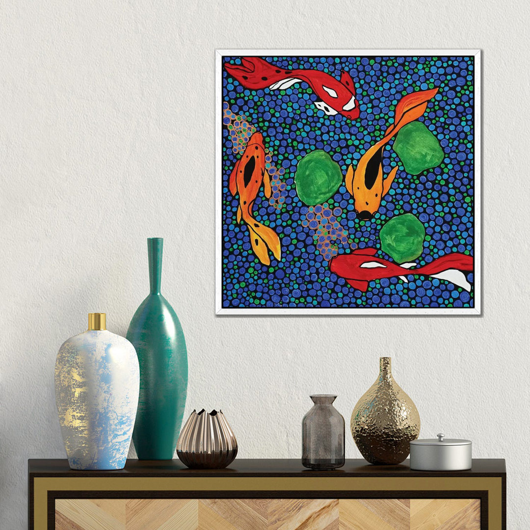 Goldfisch von Rachel Olynuk - Galerie-verpackte Leinwand Giclée auf Leinwand