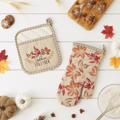 Design Imports Floral Cotton Set