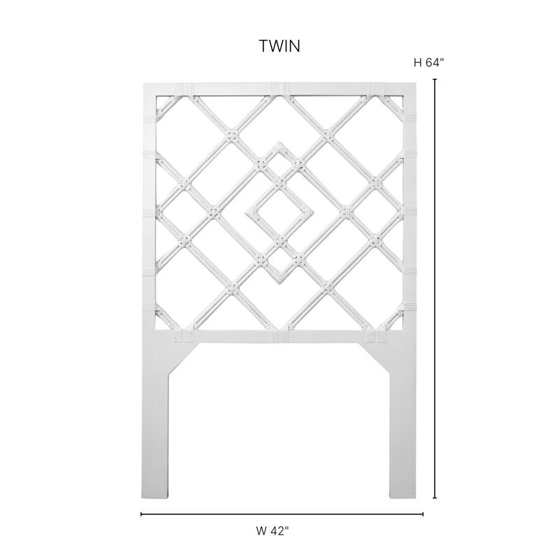 Darien Headboard, Regatta Blue, Twin