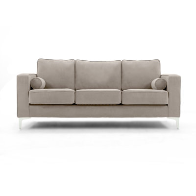 Georgio 3 Seater Velvet Sofa