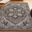 Tapis vert / bleu marine / crème Sarok Ornate-1313068220