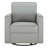 Weston Genuine Leather Swivel Accent Chair(Set Of 2)-126300405