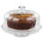 Multi-functional Acrylic Cake Stand with Single Tier