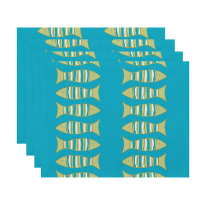 Grand Ridge Polyester Nautical Rectangle Placemat