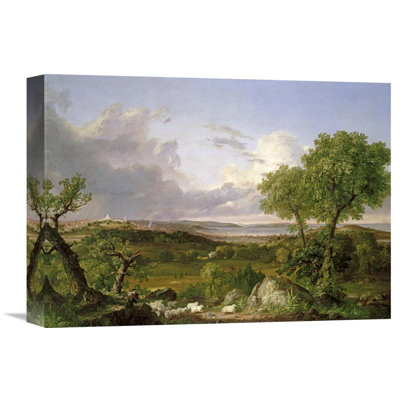 " View Of Boston " by Thomas Cole