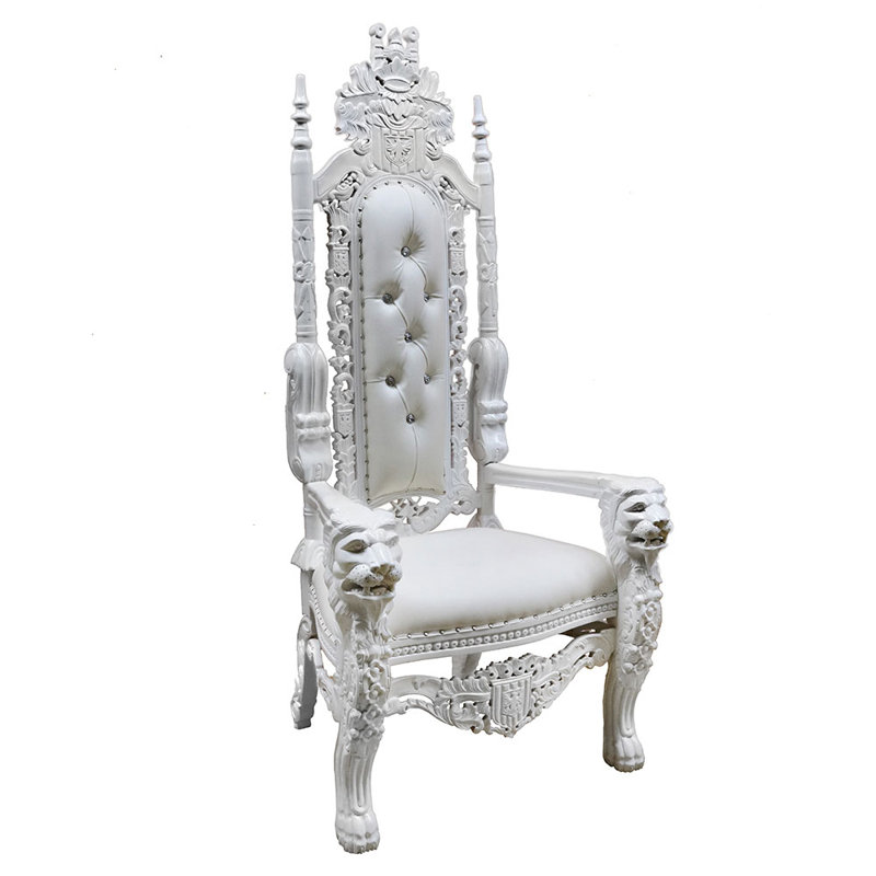 Fauteuil en polyester 34 po Jaqlyn, Blanc crème - polyester à 100 %, Blanc
