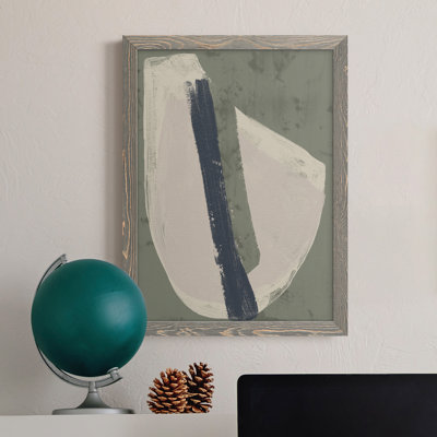 " Paper Slice IV " Painting Print