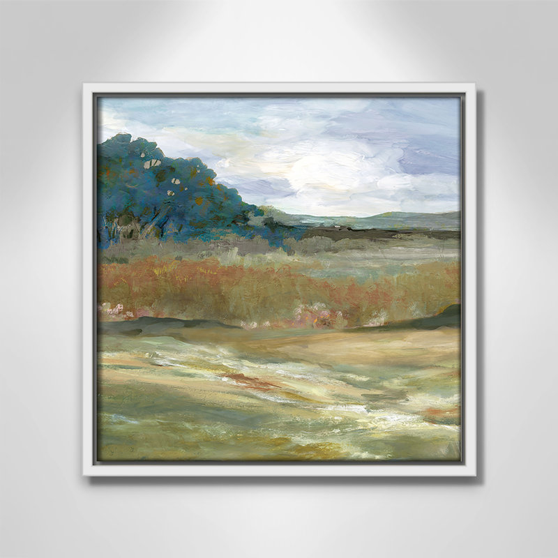 «Afprès Light» par Carol Robinson, H 13,5 po x l 13,5 po, Blanc